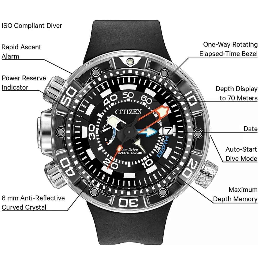 Citizen Eco-Drive Promaster Diver Watch - Picture 7 of 7